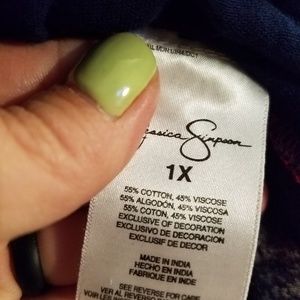 Jessica Simpson Tops - Jessica Simson Cold Shoulder Plaid Jessica Simpson Tops - Jessica Simson Cold Shoulder Plaid